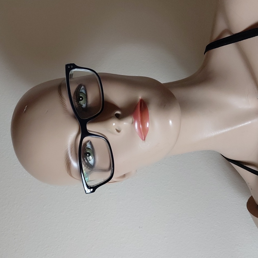 Square Frame Thin Black Border Prescription Glasses - Picture 5 of 8